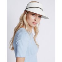 Limited Edition Weave Contrast Trim Visor Hat