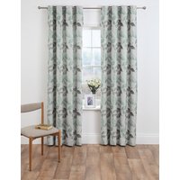 M&S Collection Leaf Jacquard Eyelet Curtain