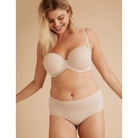 M&S Collection Padded Full Cup Strapless Bra DD-GG