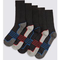 M&S Collection 5 Pairs Of Cool & Fresh Sports Socks