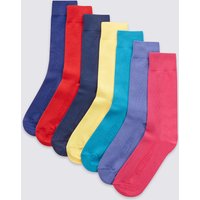 M&S Collection 7 Pairs Of Cool & Freshfeet Assorted Socks