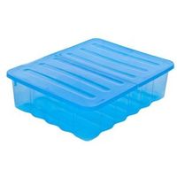 Strata Supa Nova Blue 30L Plastic Storage Box