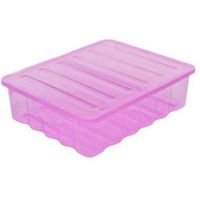 Strata Supa Nova Pink 30L Plastic Storage Box