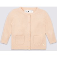 Marie-Chantal Girls Cardigan With Cashmere (3 Months - 5 Years)