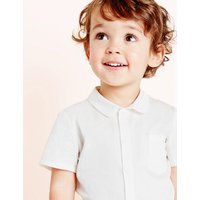 Marie-Chantal Boys Textured Woven Shirt (3 Months - 5 Years)