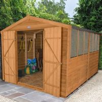 8X12 Apex Overlap Wooden Shed