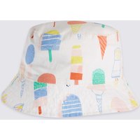 Pure Cotton Printed Summer Hat