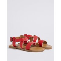 Kids' Leather Sandals