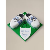 Sports Boots Cake - Blue