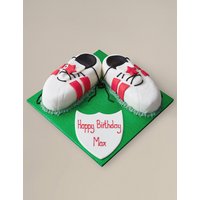 Sports Boots Cake - Red