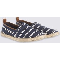 M&S Collection Striped Espadrilles Slip-on Shoes