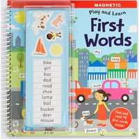 Magnetic Play & Learn First Words Book