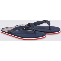 M&S Collection Striped Flip-flops