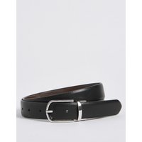 M&S Collection Oval Buckle Reversible Belt