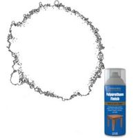 Rust-Oleum Clear Matt Protective Lacquer Spray Paint 400 Ml - 5013296953627