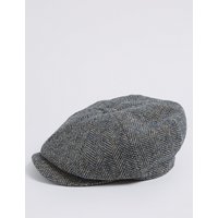 M&S Collection Pure Wool Herringbone Thinsulate Hat