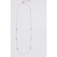 M&S Collection Gold Plated Circle Necklace