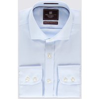M&S Collection Luxury Pure Cotton Non-Iron Slim Fit Shirt