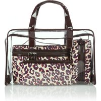 M&S Collection 4 Leopard Print Cosmetic Bag Set