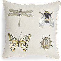 M&S Collection Insect Embroidered Cushion