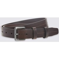 M&S Collection 3cm Double Keeper Leather Belt