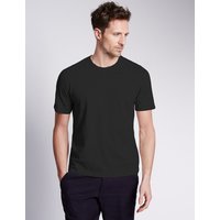 M&S Collection Big & Tall Pure Cotton Crew Neck T-Shirt