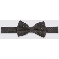 M&S Collection Sparkle Bow Pocket Tie