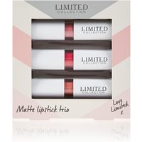 Limited Edition Trio Of Matte Lipstick