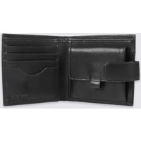 M&S Collection Leather Bi Fold Coin Wallet With Cardsafe