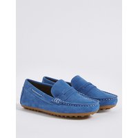 Kids’ Suede Water Repellent Slip-on Shoes