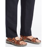 M&S Collection Leather Twin Strap Riptape Sandals