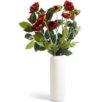 Wild Poppy In Ceramic Vase