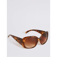 M&S Collection Rectangular Wrap Oversized Sunglasses