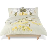 Gabrielle Floral Print & Embroidery Bedding Set