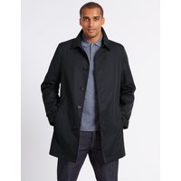 M&S Collection Hooded Mac With Stormwear