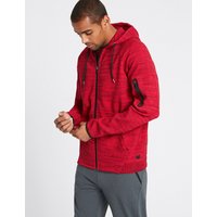 M&S Collection Cotton Rich Hooded Neck Sweatshirt
