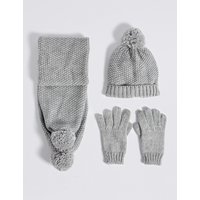 Kids’ Hats & Scarves With Gloves Sets