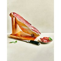 Serrano Ham Joint With Knife & Stand