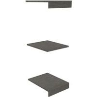 Perkin Grey Top Base & Shelf Pack (W)400mm