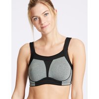 M&S Collection Extra High Impact Sports Full Cup Bra B-G