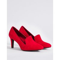 M&S Collection Wide Fit Suede Stiletto Court Shoes