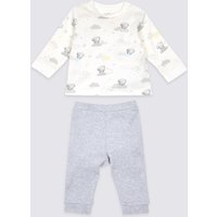 Tatty Teddy 2 Piece Pure Cotton Top & Bottom Outfit