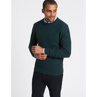 M&S Collection Wool Rich Textured Jumper