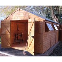 20X10 Shiplap Timber Workshop With Assembly Service