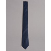 Autograph Silk Rich Embossed Waffle Tie
