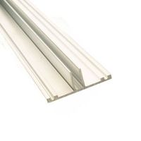 Corotherm Silver Glazing Bar Base (H)20mm (W)60mm (L)3000mm