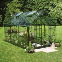 B&Q Metal 8X14 Horticultural Glass Greenhouse