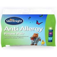 Silentnight Anti-Allergy White Pillow Pack Of 2