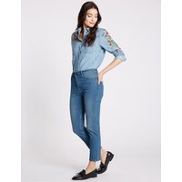 M&S Collection Mid Rise Cropped Jeans