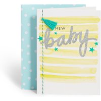 New Baby Flitter Script Card